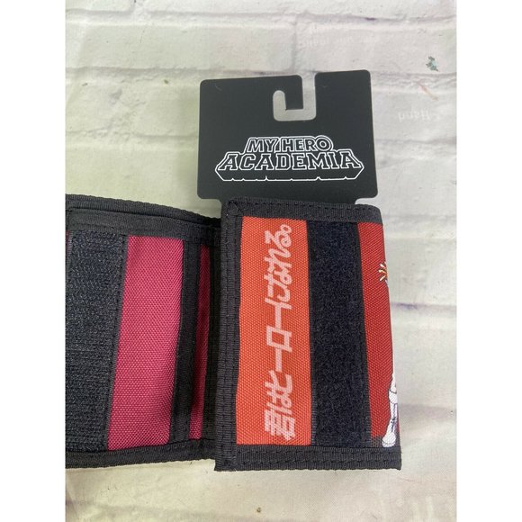 My Hero Academia MHA UA High Plus Ultra Crew Trifold Wallet With Lanyard Anime - Picture 4 of 8